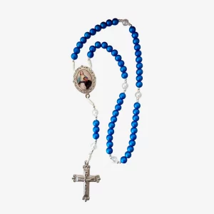 Terço Artesanal Entremeio de Corda Mãe dos Sacerdotes AMAS